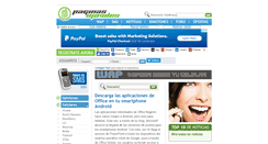 Desktop Screenshot of paginasmoviles.com.ar